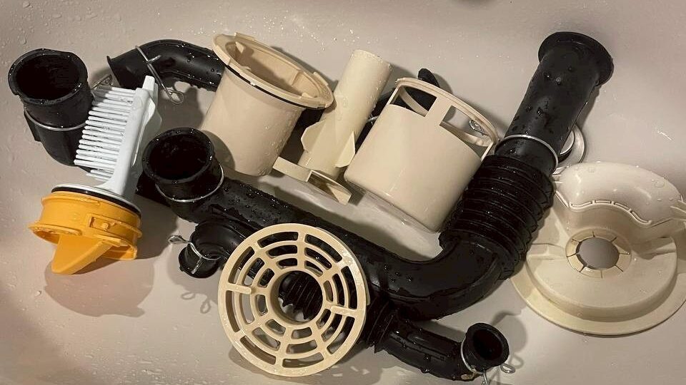 洗濯機の排水部品